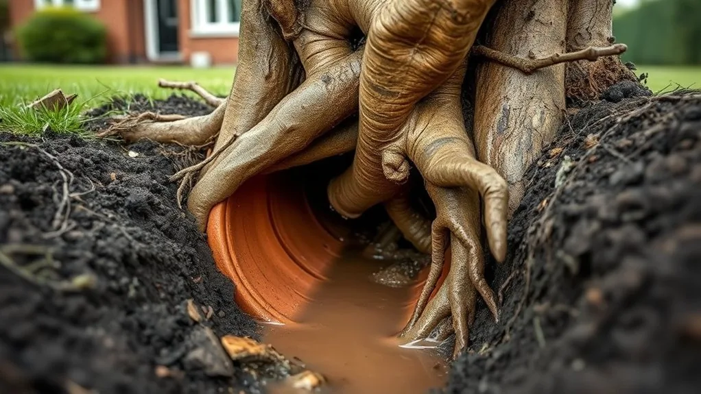 Tree Root Damage in Drains | Detection & Removal in Orpington